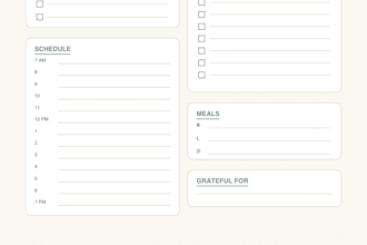 build productivity planner bundle