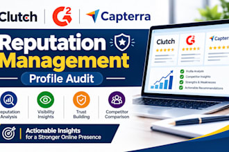 audit clutch g2 capterra profile for reputation management