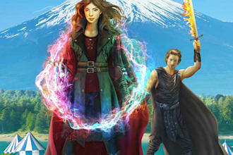 design fantasy book cover