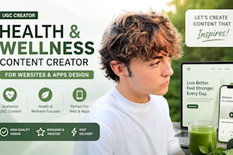 create high converting male health and fitness ugc