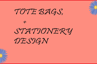 design custom tote bags and professional stationery,tshirts,mugs and gift bag
