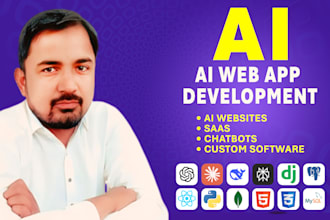 build ai websites, chatbots, and software as a full stack developer