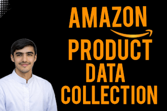 collect amazon product data and do accurate data entry