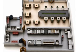 create professional 2d cad drawings for restaurants and kitchens
