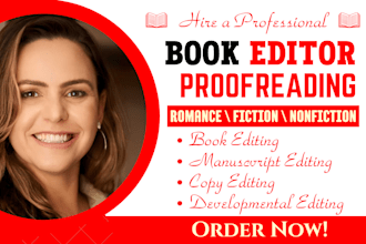 proofread ya romance fantasy copy editing sci fi novel christian book editor