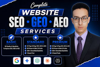 do on page SEO, GEO and aeo for higher rankings