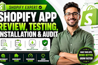 do shopify store app review shopify app testing installation shopify app audit