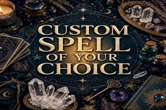 cast a powerful custom wish spell for manifestation  within 24 hours
