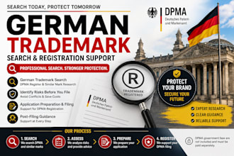 search and support german trademark registration for your german business brand