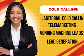 do b2b janitorial cold calling commercial cleaning business hvac leads as sdr