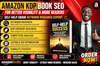 optimize self help ebook for amazon kdp keyword research for better visibility