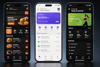 design a functioning  android, IOS apps and apis