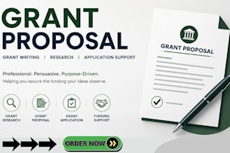 do grant proposal, grant writing, grant research and grant application