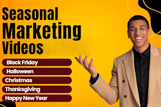 do black friday promotional video, halloween, thanksgiving, holiday sales, xmas