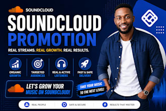 promote your soundcloud music for real listeners growth