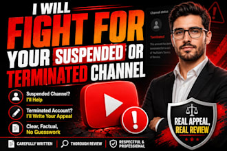 appeal your youtube demonetization and monetization suspension