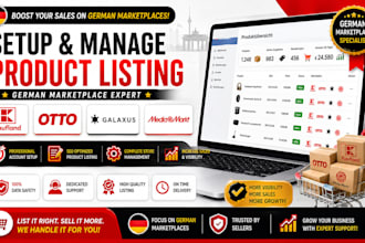 setup manage kaufland otto galaxus mediamarkt product listing german marketplace