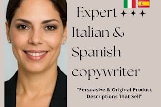 write SEO product descriptions that convert