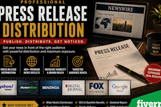 press release distribution, publish press release, press release distribution