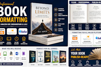 do pdf to epub and ebook formatting