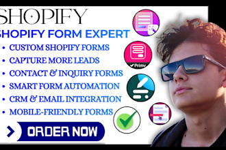 setup shopify form hulk formcrm qikify formful primy sk powr pify madgic