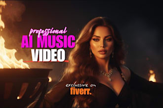 generate unique ai music video with music in any genres