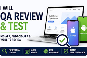 do IOS and android app testing