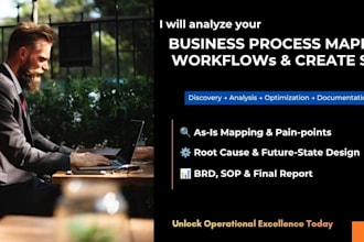 map your business process and create workflow diagrams and sops in 2 days
