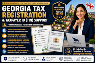 help you with georgia tax registration and taxpayer id for your business