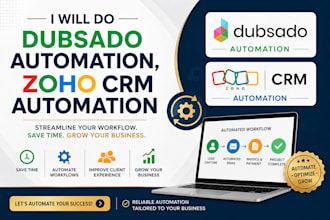 dubsado automation, zoho CRM automation