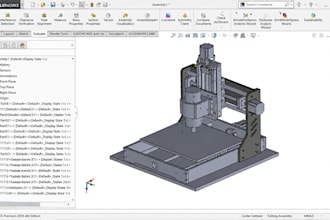 create 3d cad models and engineering for cnc machining
