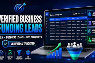 provide verified business funding leads, mca leads and qualified loan prospects