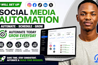 automate social media lead generation and email campaign using ai