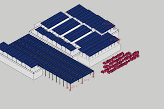 design professional solar pv system, sld, boq, helioscope and pvsyst report