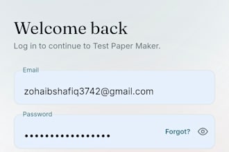 develop a nextjs ai powered web application
