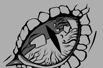 create traditional or fine line art tattoo designs
