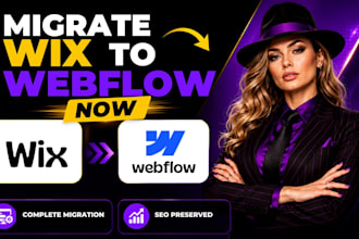 migrate wix to webflow redesign website with backup wix migration to webflow