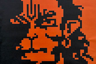 create custom pixel art character
