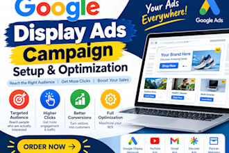 create and manage google display ads compaigns