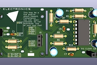 design industrial pcb with sensor interface and gerber files bom