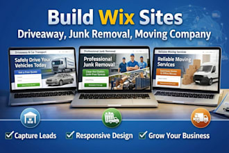build wix homepage driveaway website junk website moving website