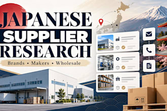 research japanese suppliers brands and wholesale candidates