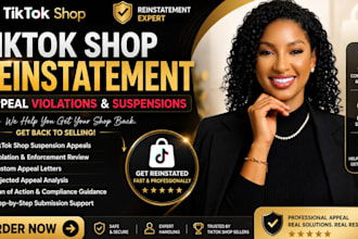 do tiktok reinstatement,  appeal tiktok shop violation and suspension