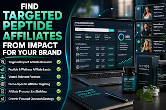 find targeted peptide affiliates from impact for your brand