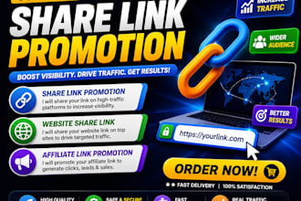 do share link promotion, website share link, affiliate link promotion