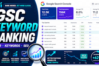 rank google keywords for ranking with real taffic and serp CTR ranking