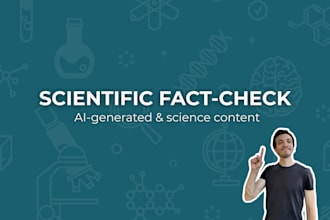 edit, proofread and fact check scientific and environmental content
