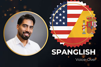 do male spanglish bilingual vo voice over