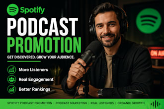 promote your podcast on spotify and apple podcasts for organic growth