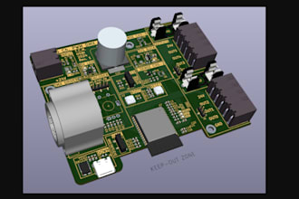 design esp32 c3 industrial pcb with rs485, modbus, can hmi and power electronics